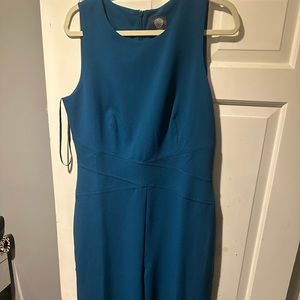 Vince Camuto Blue Jumpsuit